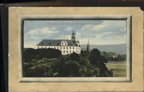 Saalfeld Saale Herzogl.Schloss Kat. Saalfeld