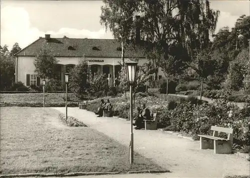 Bad Klosterlausnitz Kurpark mit Moorbad Kat. Bad Klosterlausnitz