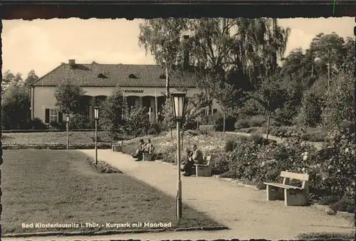 Bad Klosterlausnitz Kurpark mit Moorbad Kat. Bad Klosterlausnitz