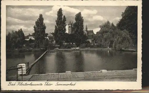 Bad Klosterlausnitz Sommerbad Kat. Bad Klosterlausnitz