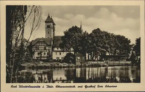 Bad Klosterlausnitz Gasthof Drei Schwaene Kat. Bad Klosterlausnitz