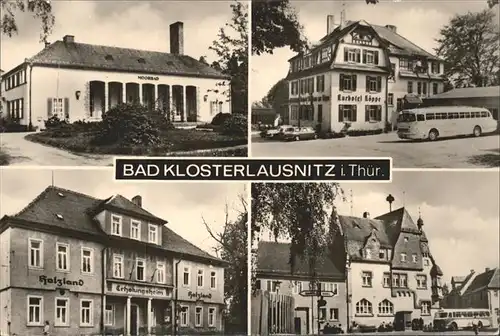 Bad Klosterlausnitz Moorbad u.Holzland Erholungsheim Kat. Bad Klosterlausnitz