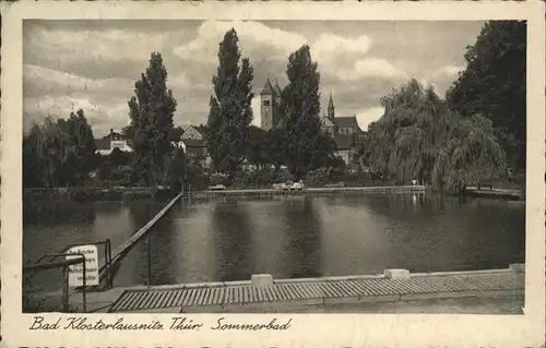 Bad Klosterlausnitz Sommerbad Kat. Bad Klosterlausnitz