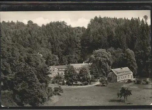 Stadtroda FDGB Erholungsheim Neumuehle im Zeitzgrund Kat. Stadtroda