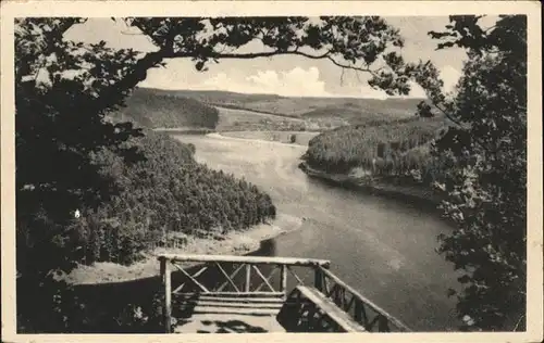 Bleilochtalsperre Stausee Kat. Schleiz