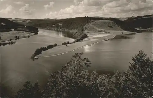 Bleilochtalsperre Stausee Kat. Schleiz