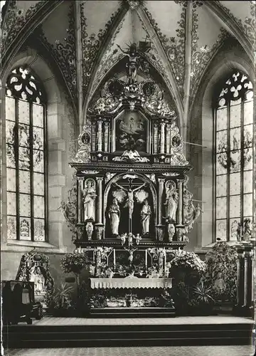 Schleiz Bergkirche innen Kat. Schleiz