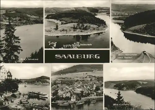 Saalburg Saale Hotel Kranich Saaleschleife  Kat. Saalburg Ebersdorf