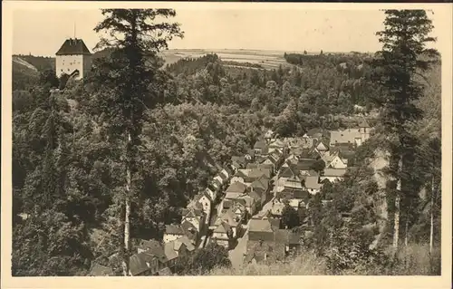 Ziegenrueck Saale Panorama Kat. Ziegenrueck Thueringen