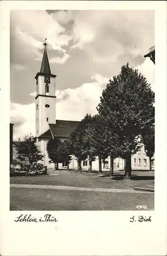 Schleiz Kirche Kat. Schleiz