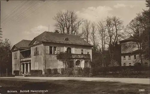 Heinrichsruh Schleiz Schloss Kat. Schleiz