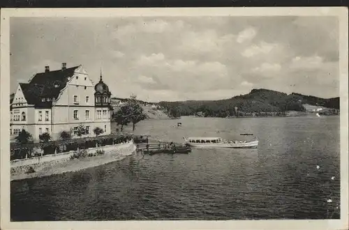 Saalburg Saale Hotel Haus "Kranich" Kat. Saalburg Ebersdorf