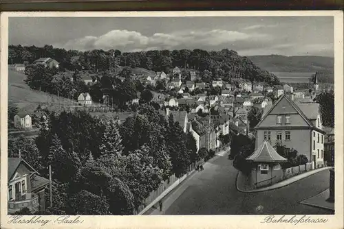 Hirschberg Saale Bahnhofstrasse Kat. Hirschberg Saale