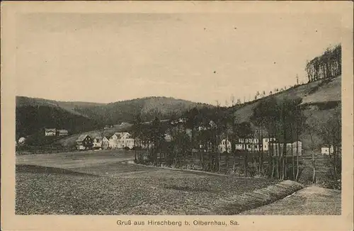 Hirschberg Saale bei Olbernhau Kat. Hirschberg Saale