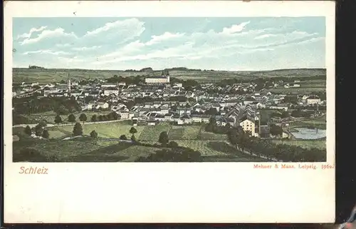 Schleiz Panorama Kat. Schleiz