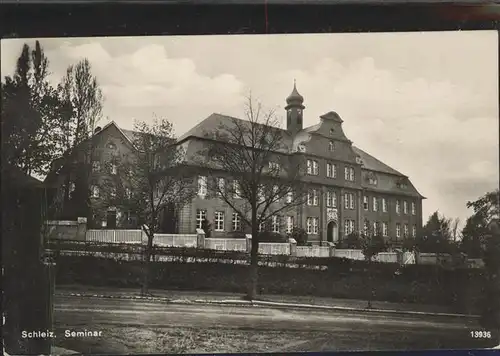 Schleiz Seminar Kat. Schleiz