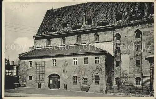 Saalfeld Saale Franziskanerkloster / Saalfeld /Saalfeld-Rudolstadt LKR