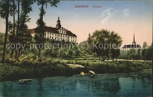 Saalfeld Saale Schloss / Saalfeld /Saalfeld-Rudolstadt LKR