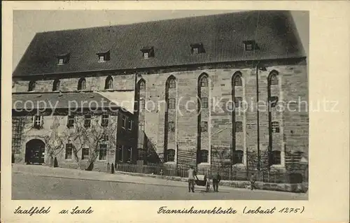 Saalfeld Saale Franziskanerkloster Kat. Saalfeld