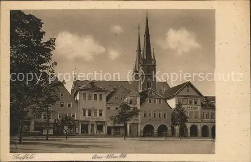 Saalfeld Saale Am Markt / Saalfeld /Saalfeld-Rudolstadt LKR