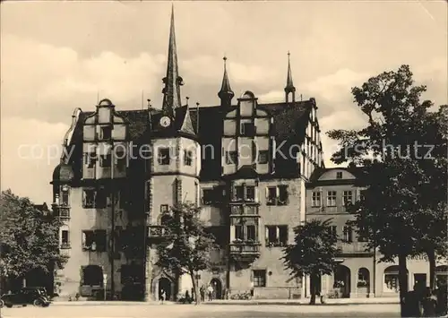 Saalfeld Saale Rathaus Kat. Saalfeld