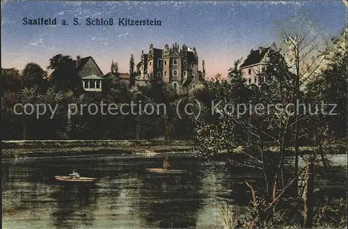 Saalfeld Saale Schloss Kitzerstein Kat. Saalfeld