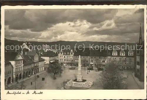 Saalfeld Saale Markt Kat. Saalfeld