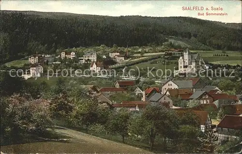 Saalfeld Saale Bad Sommerstein Kat. Saalfeld