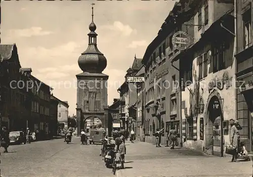 Saalfeld Saale Blankenburger Strasse Kat. Saalfeld