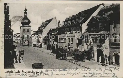 Saalfeld Saale Blankenburgerstrasse Kat. Saalfeld