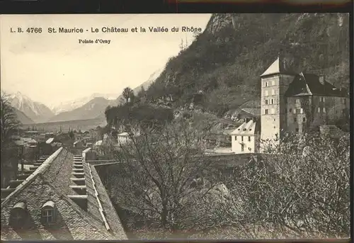 Sankt Moritz Le Chateau et la Vallee du Rhone