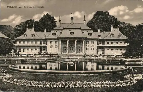 Pillnitz Schloss Bergpalais Kat. Dresden