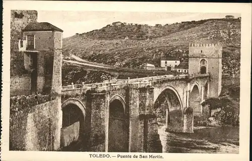 Toledo Castilla La Mancha Puente de San Martin Kat. Toledo