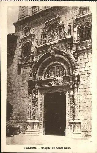 Toledo Castilla La Mancha Hospital de Santa Cruz Relief Kat. Toledo