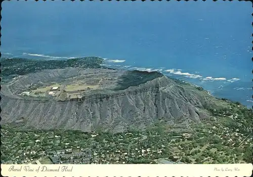 Honolulu Aerial View of Diamond Head Kat. Honolulu