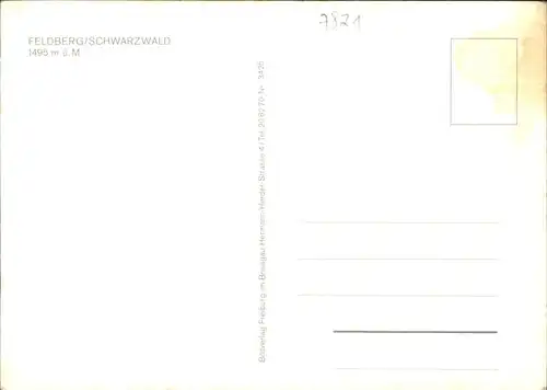 Feldberg Schwarzwald Sessellift Feldberger Hof Alpenpanorama Kat. Feldberg (Schwarzwald)