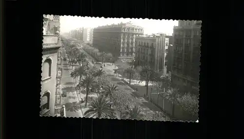 Barcelona Cataluna Avenida del Generalisimo Kat. Barcelona