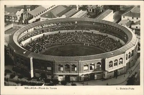 Malaga Andalucia Plaza de Toros Stierkampfarene Kat. Malaga