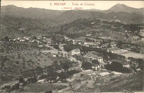 Malaga Andalucia Vista de Limona Kat. Malaga