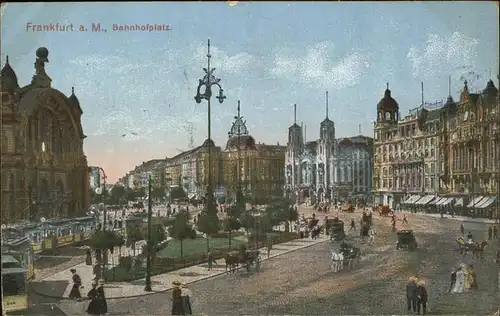 Frankfurt Main Bahnhofplatz Kat. Frankfurt am Main