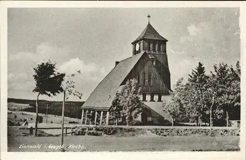 Zinnwald Georgenfeld Kirche Kat. Altenberg