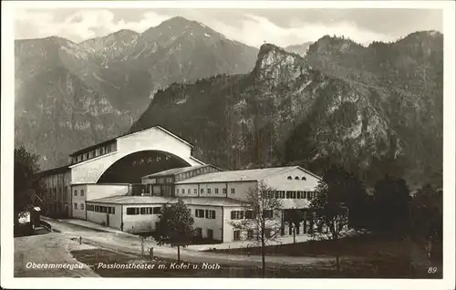 Oberammergau Passionstheater mit Kofel u.Noth Kat. Oberammergau