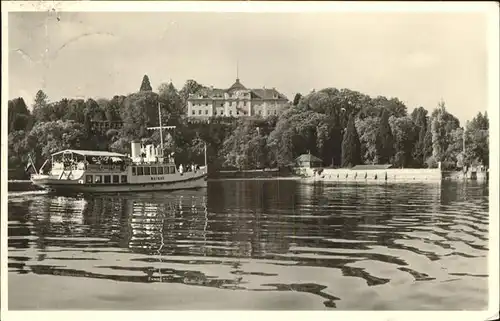 Insel Mainau Mit Mainau Dampfer Kat. Konstanz