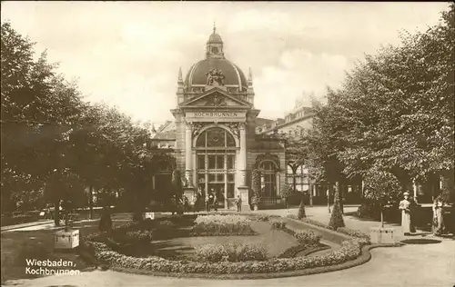 Wiesbaden Kochbrunnen Kat. Wiesbaden