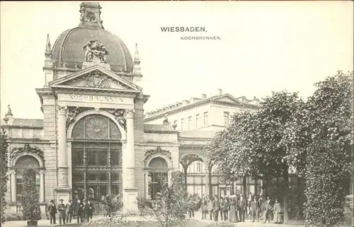 Wiesbaden Kochbrunnen Kat. Wiesbaden