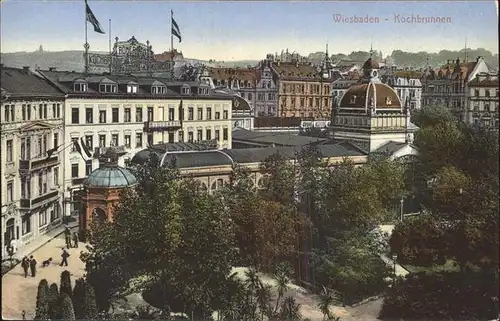 Wiesbaden Kochbrunnen Kat. Wiesbaden