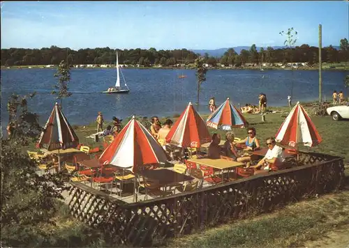 Hochdorf Breisgau Campingplatz Tunisee Kat. Freiburg im Breisgau