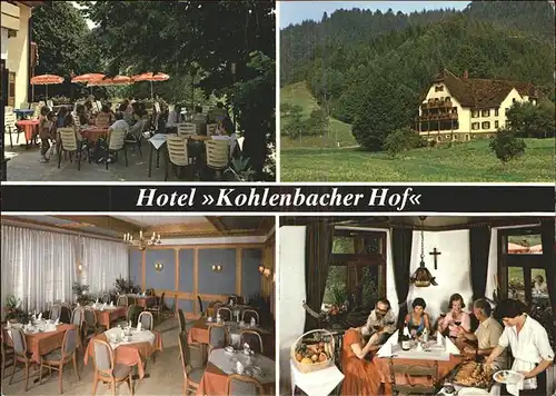 Waldkirch Breisgau Hotel "Kohlenbacher Hof" Kat. Waldkirch