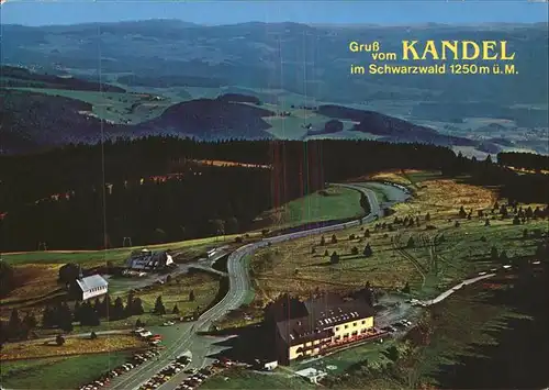 Kandel Waldkirch Breisgau Berghotel Kandel Kat. Waldkirch