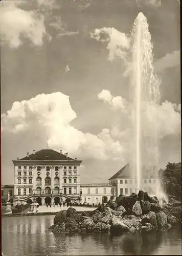 Muenchen Schloss Nymphenburg Kat. Muenchen